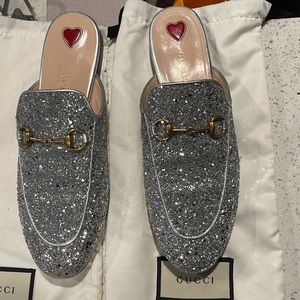 Gucci Princeton miles sliver glitter womens (38)